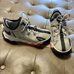 Nike Gray and Black Sneakers